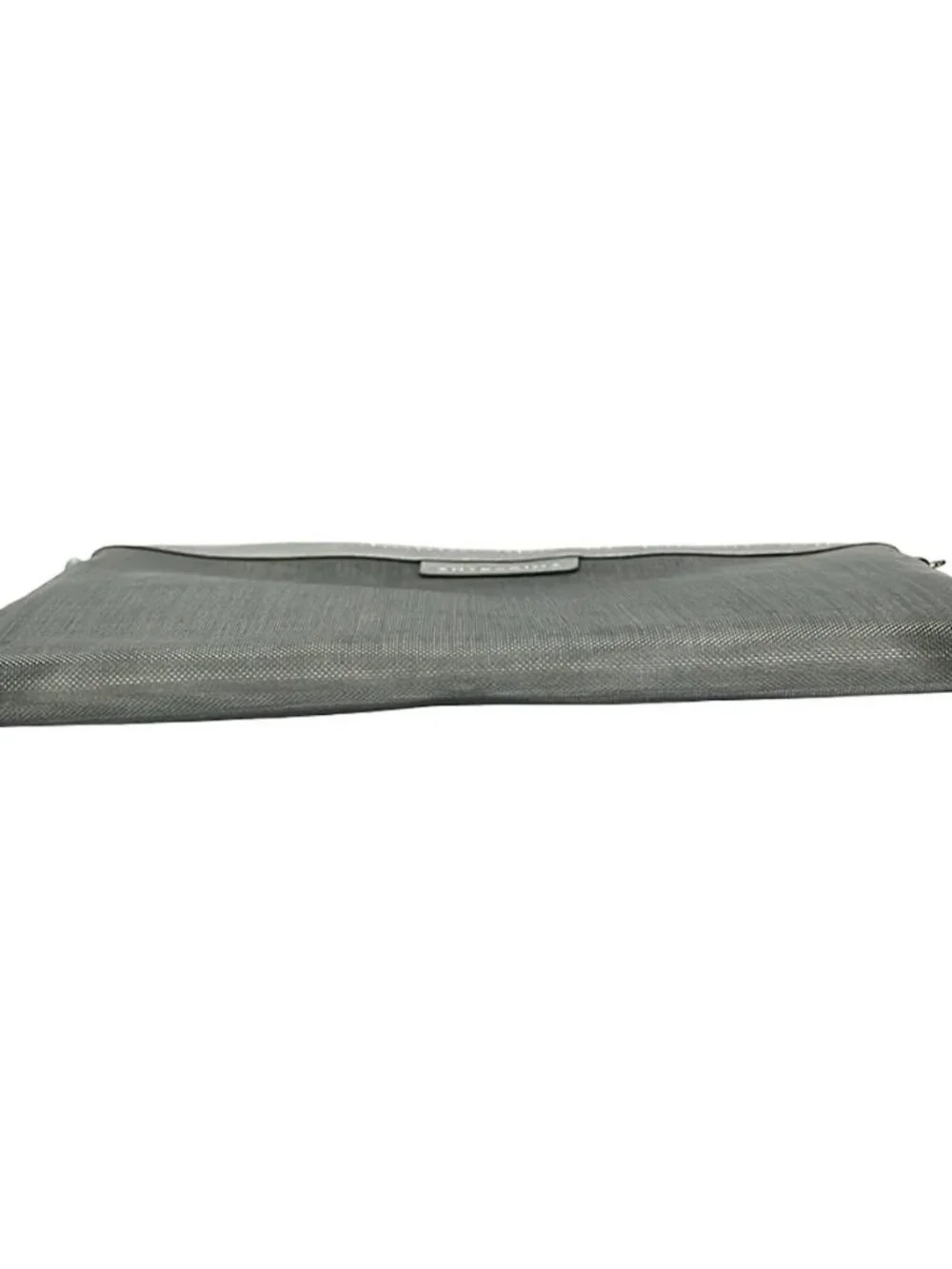 ANTEPRIMA Silver Chemical Fiber Leather Pouch